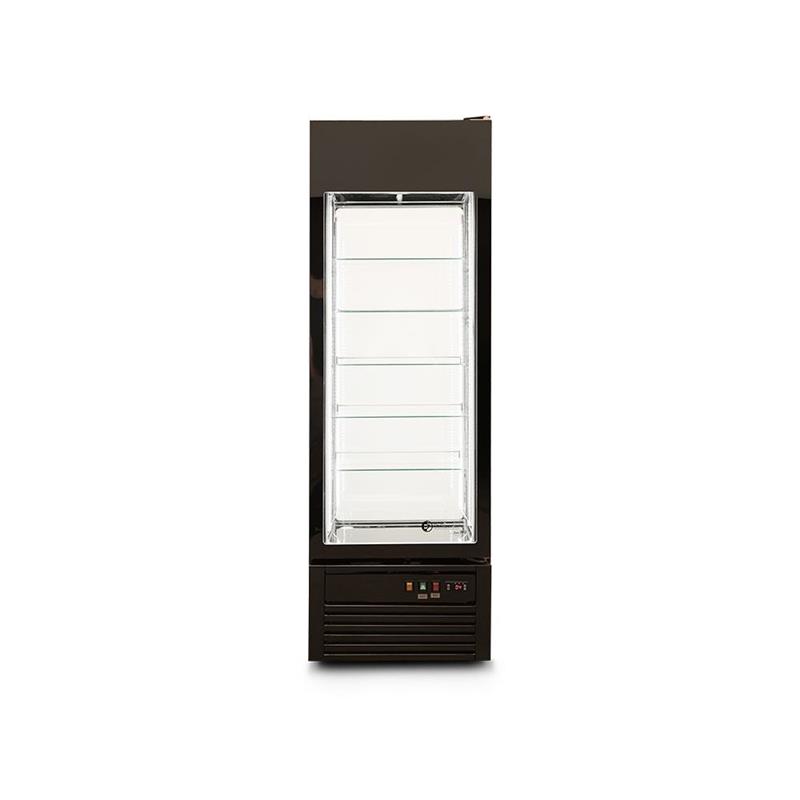 [DF-EV4CV60] Heladera Vertical ITALY 4 caras vidriadas 0,60 mts, Equipada Todo Acero Inox 304