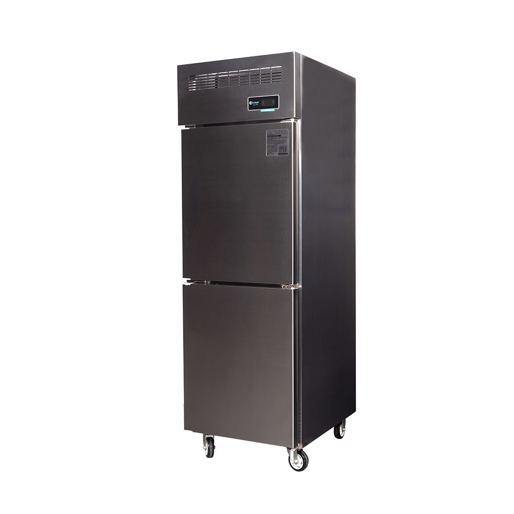 [DF-FVC2] Freezer Vertical Ciego ITALY 2 Puertas 450 Lts (625x750x1920) Acero Inox 304